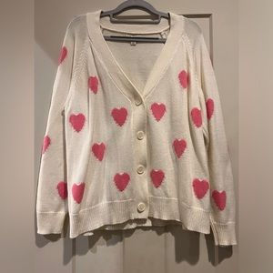Cato Heart Cardigan Size Lg